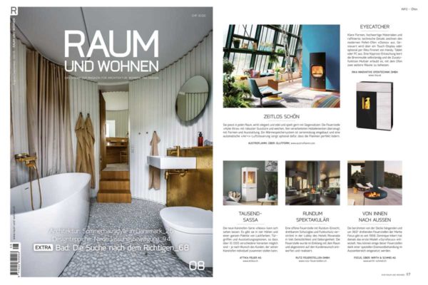 PUBLIKATION IM MAGAZIN RAUM UND WOHNEN